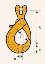 KL Cranes and Lifting Equipment Clevus Self Locking Hook