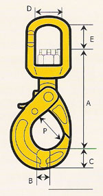 KL Cranes and Lifting Equipment: Swivel Self-Locking Hook