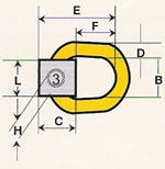 KL Cranes and Lifting Equipment: Utility Weld-On Hook